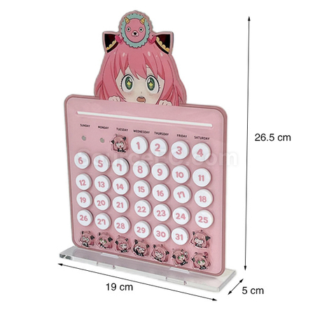 Customization Magnetic Customized Acrylic Calendar Corporate Gifts