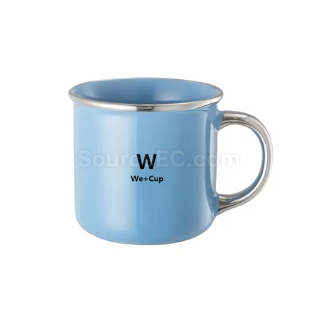 Ceramic Cup with enamel design