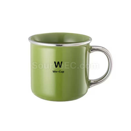 Customization Ceramic Cup with enamel design Corporate Gifts