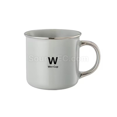 Customization Ceramic Cup with enamel design Corporate Gifts