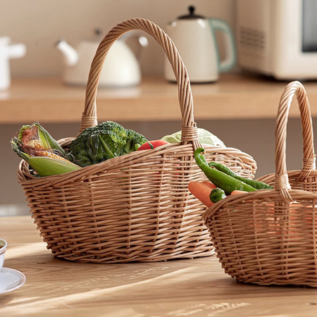 Customization Hand woven hand-held basket Corporate Gifts