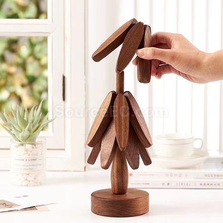 Customization Tree shaped insulation pad Corporate Gifts