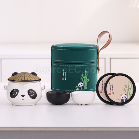 Customization Panda Tea Set Corporate Gifts