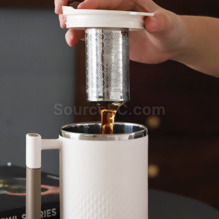 Customization 304 stainless steel mug with tea strainer Corporate Gifts
