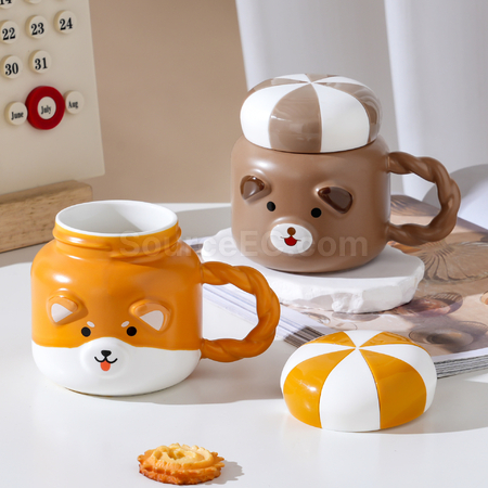 Customization Cute animal mug Corporate Gifts