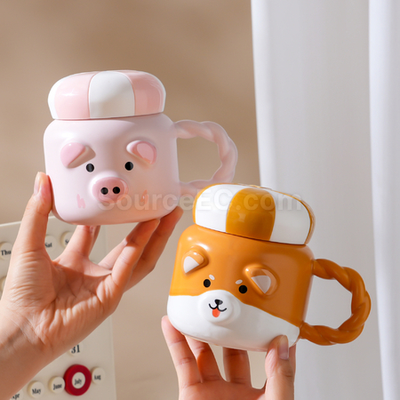Customization Cute animal mug Corporate Gifts