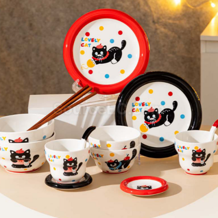 Customization Cat cutlery set (multiple combinations to choose from) Corporate Gifts