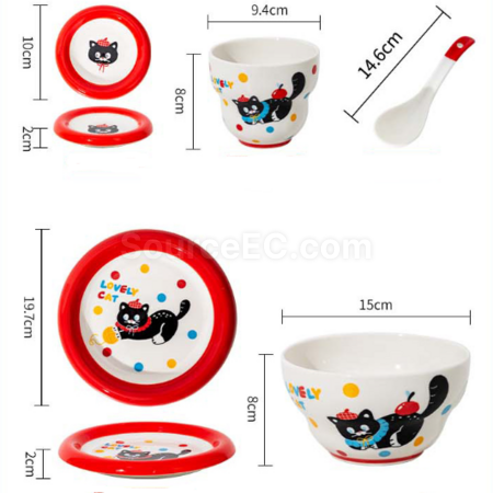 Customization Cat cutlery set (multiple combinations to choose from) Corporate Gifts