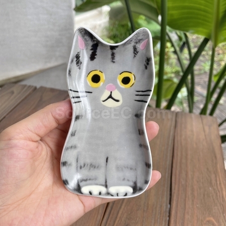 Customization Cat soy sauce dish Corporate Gifts