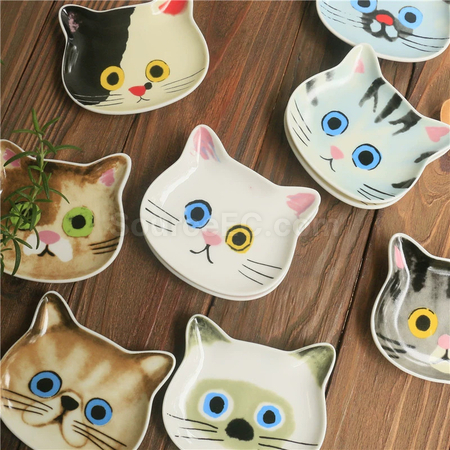 Customization Cat soy sauce dish Corporate Gifts