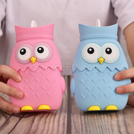 Customization Customized-shape Owl Sillicon Hot Water Bag Corporate Gifts