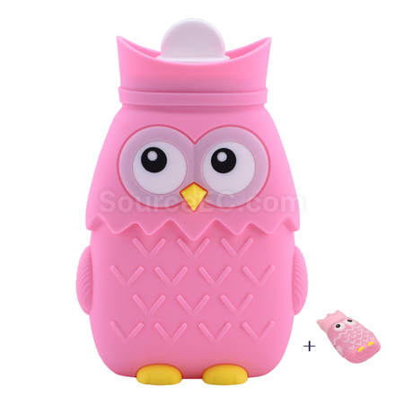 Customization Customized-shape Owl Sillicon Hot Water Bag Corporate Gifts