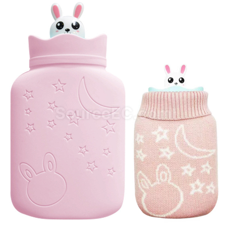 Customization Customized-shape Rabbit Sillicon Hot Water Bag Corporate Gifts