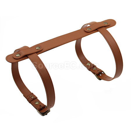 Customization Pu Leather Blanket Carry Strap Corporate Gifts