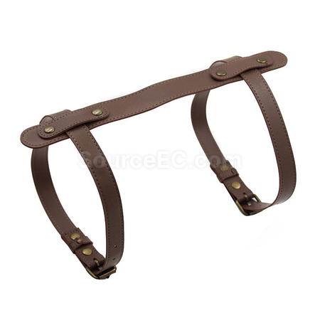 Customization Pu Leather Blanket Carry Strap Corporate Gifts