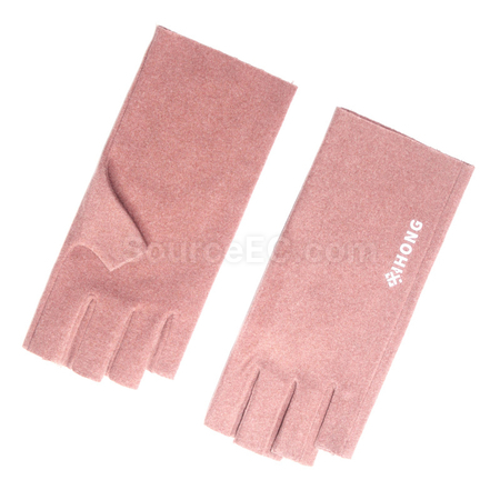 Customization Velvet Half Finger Gloves Corporate Gifts