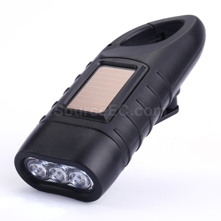 Customization Camping hand cranked LED flashlight Corporate Gifts
