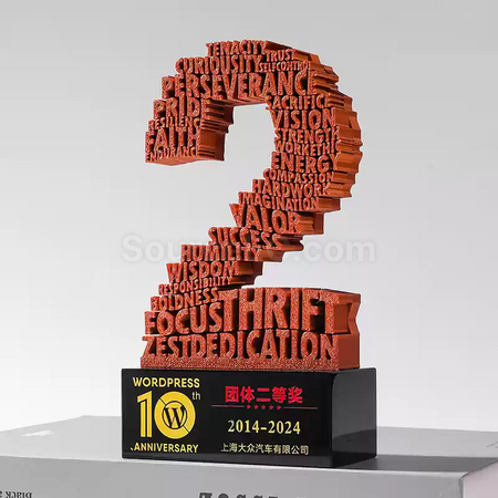 Customization 3D Digital Trophy Corporate Gifts