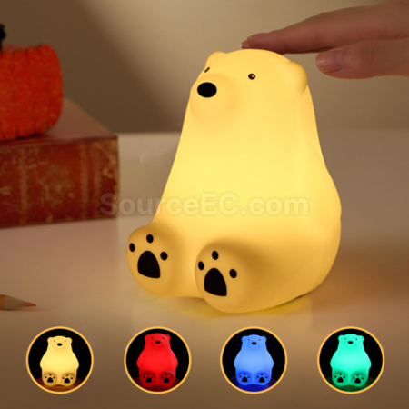 Customization Little white bear pats the light Corporate Gifts