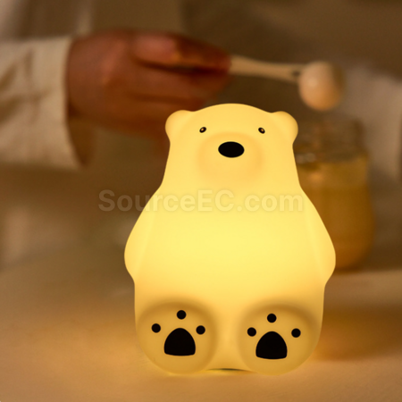 Customization Little white bear pats the light Corporate Gifts