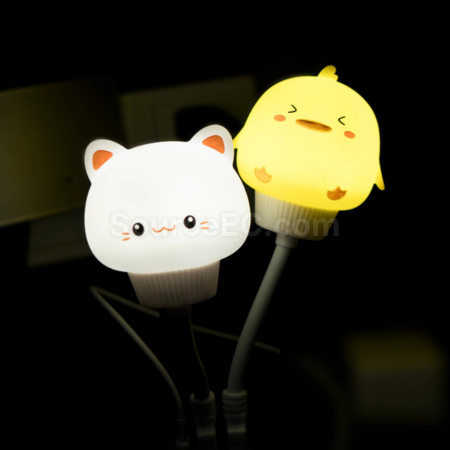 Customization Intelligent voice control, voice controlled night light, USB plug in Corporate Gifts