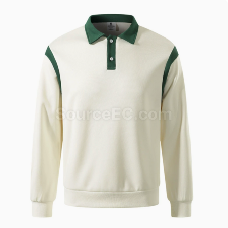 Customization Color blocked polo long sleeves Corporate Gifts