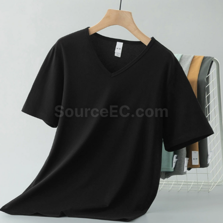 Customization Modal V-neck T-shirt Corporate Gifts
