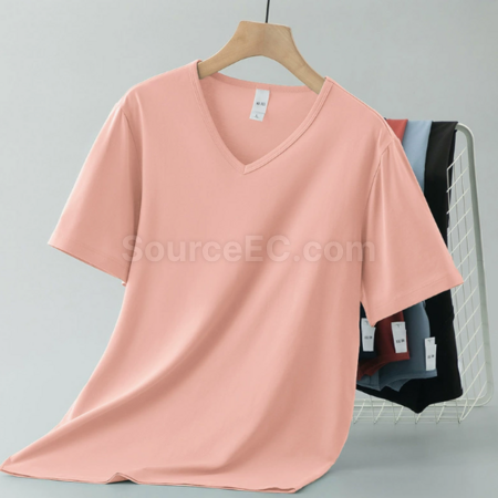 Customization Modal V-neck T-shirt Corporate Gifts