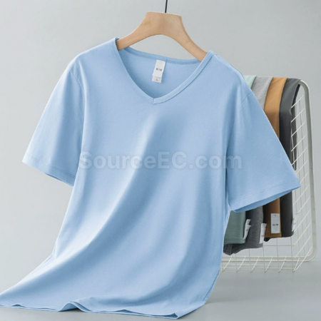 Customization Modal V-neck T-shirt Corporate Gifts
