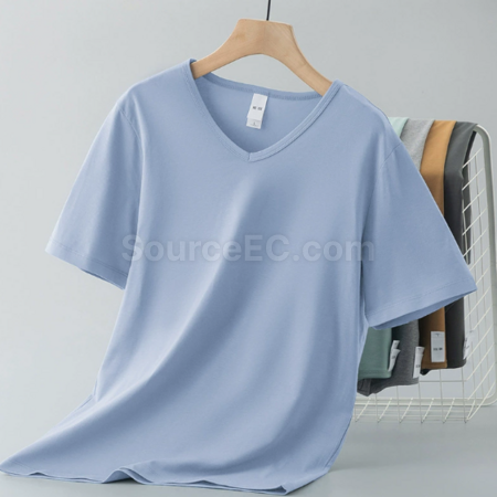 Customization Modal V-neck T-shirt Corporate Gifts