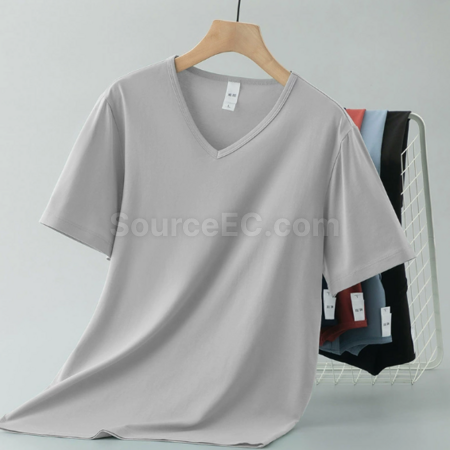 Customization Modal V-neck T-shirt Corporate Gifts