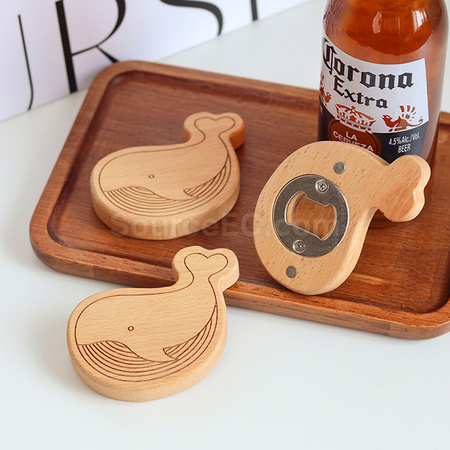 Customization Wooden Bottle Opener Corporate Gifts