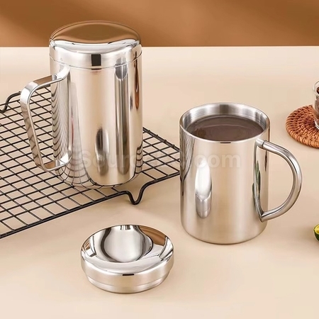 Customization 304 Stainless Steel Double Layer Mug Corporate Gifts