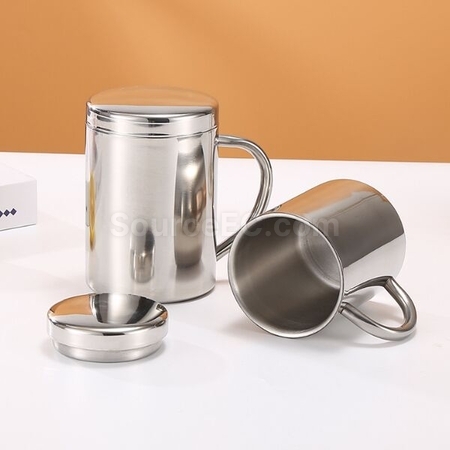 Customization 304 Stainless Steel Double Layer Mug Corporate Gifts