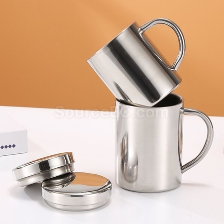 Customization 304 Stainless Steel Double Layer Mug Corporate Gifts