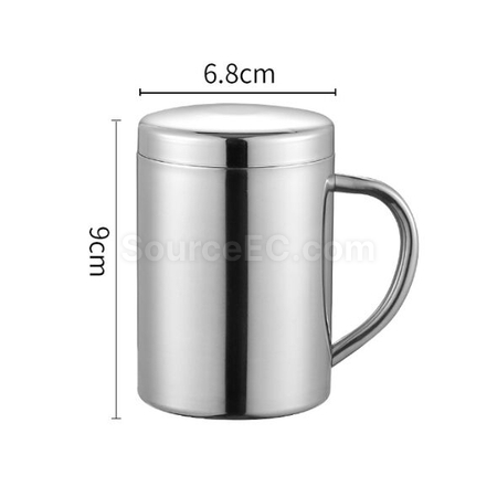Customization 304 Stainless Steel Double Layer Mug Corporate Gifts