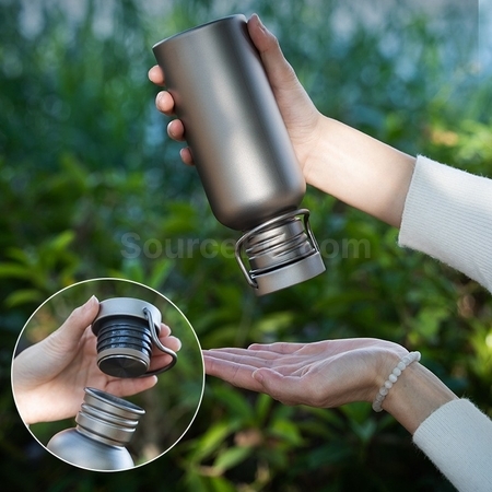 Customization Pure Titanium Sports Water Bottle Corporate Gifts