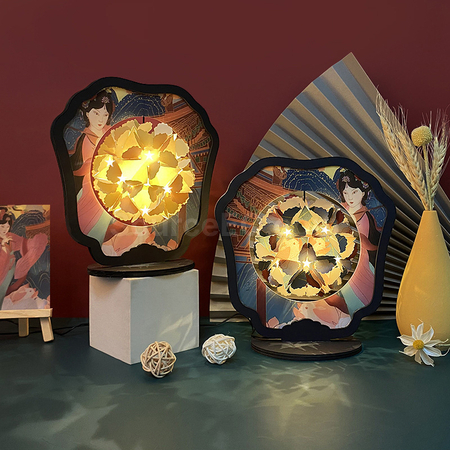 Customization Papercut Lamp with Romantic Scenery Corporate Gifts