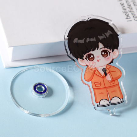 Customization Acrylic Rotating Human Figure Stand Corporate Gifts