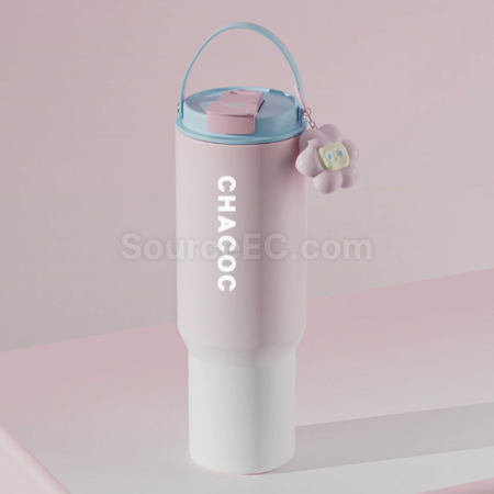 Customization Stainless steel insulated cup with straw Corporate Gifts
