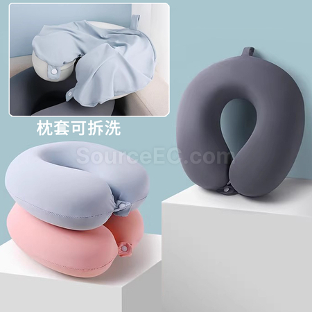 Customization Foldable Storage Memory Cotton Neck Pillow Corporate Gifts
