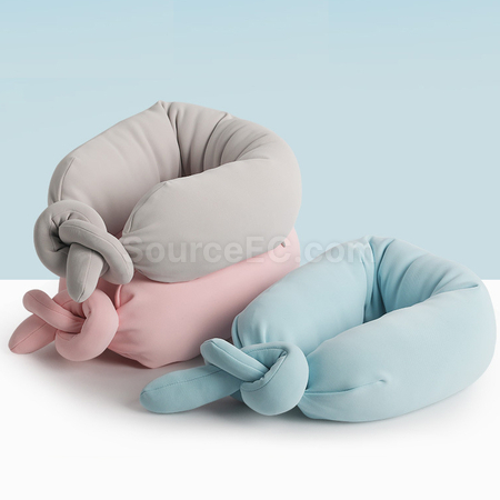 Customization Macaron Color Soft Neck Pillow Corporate Gifts