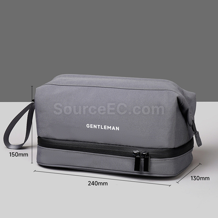 Customization Wet and Dry Separated Waterproof Toiletry Bag Corporate Gifts