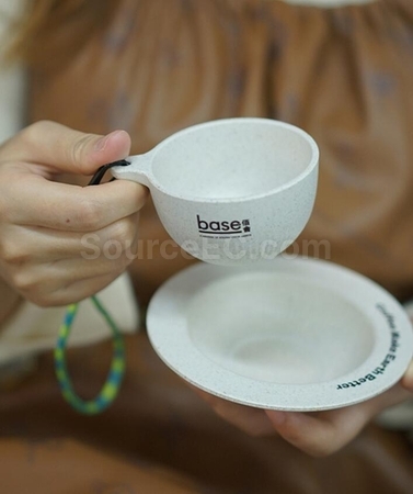 Customization Coffee Grounds Coffee Cups And Plates Corporate Gifts