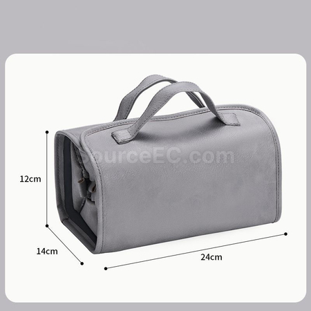Customization Folding PU Storage Toiletry Bag Corporate Gifts