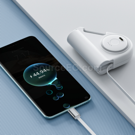 Customization Retractable power bank with built-in cable Corporate Gifts