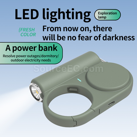 Customization Creative Retractable Mobile Power Bank With Built-in Wire Corporate Gifts