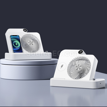 Wireless Charging Desktop Fan