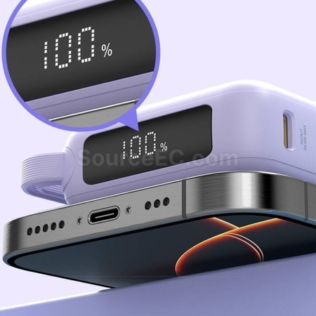 Customization Fast Charging Comes With A Dual Line Mini Power Bank Corporate Gifts