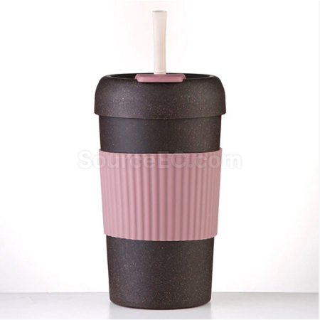 Customization Degradable coffee grounds material coffee cup Corporate Gifts